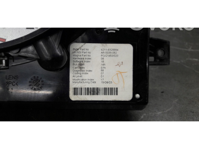 Панель приборов 6928884   Mini One - Cooper R50 - 53       