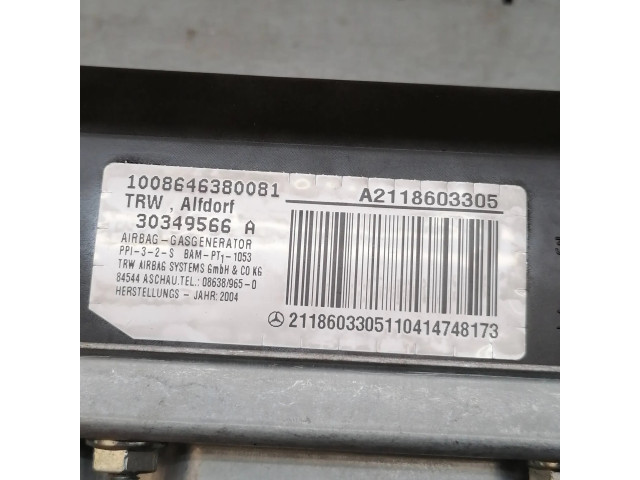 Подушка безопасности пассажира A2118603305   Mercedes-Benz E W211