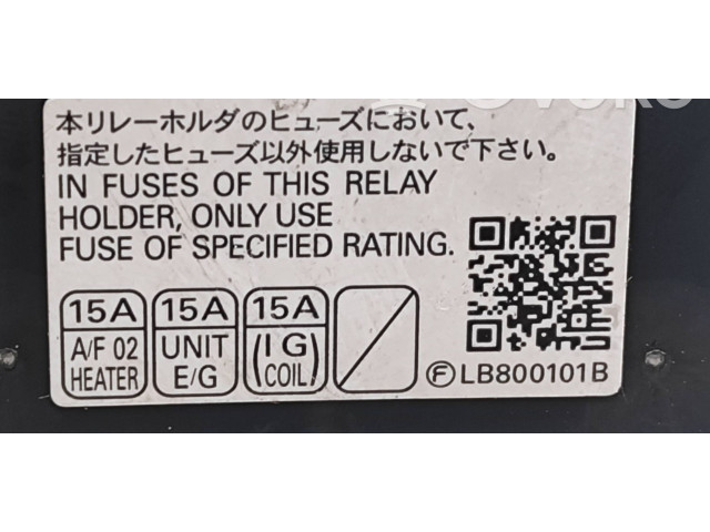 Блок предохранителей LB800101B, 1567001020 Subaru Forester SH