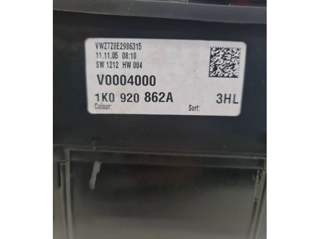 Панель приборов 1K0920862A, V0004000 Volkswagen Jetta V