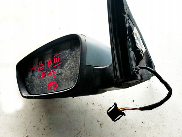 Зеркало электрическое Skoda Fabia Mk3 (NJ) 2015 - 2021 года