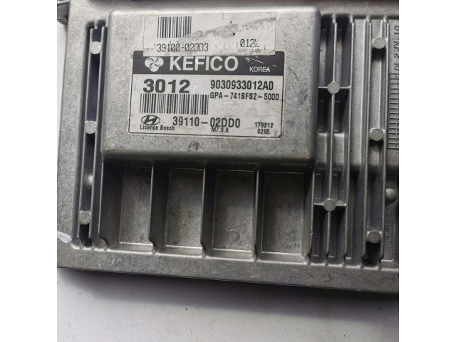 Комплект блоков управления 39110-02DD0---, 39110-02DD0 9030933012A0   Hyundai i10