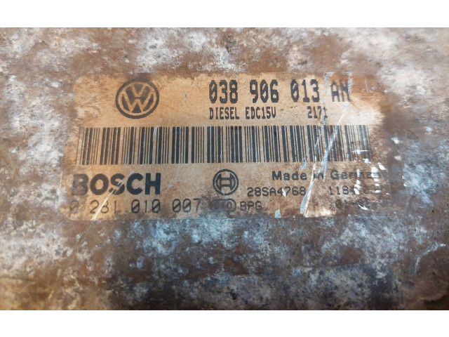 Řídící jednotka 0281010007, 038906013AN Volkswagen Caddy 2000