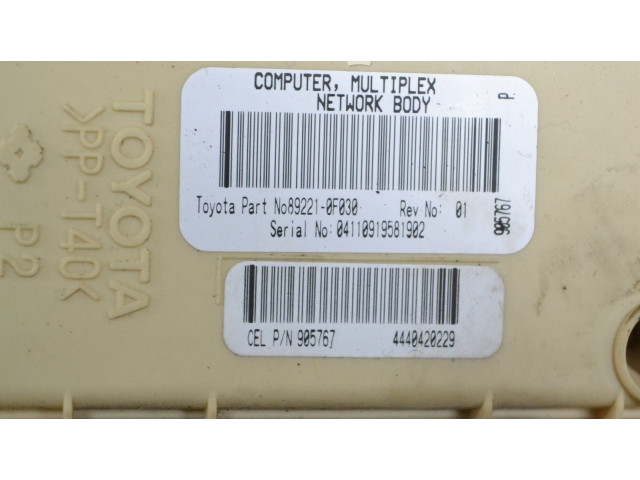 Блок предохранителей    Toyota Corolla Verso E121    