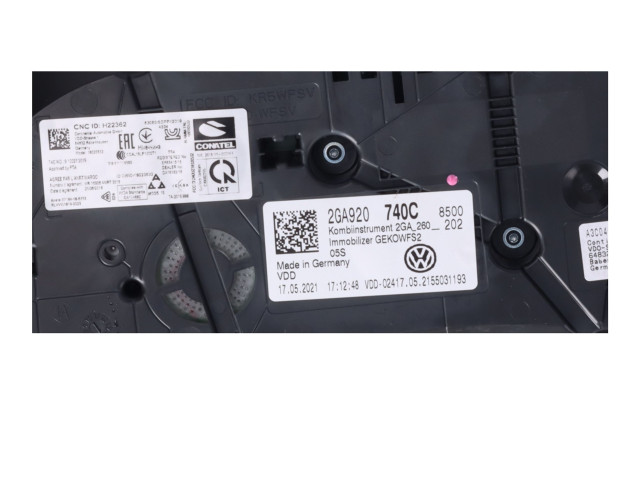 Přístrojová deska  Volkswagen T-Roc 2021 2GA920740C  