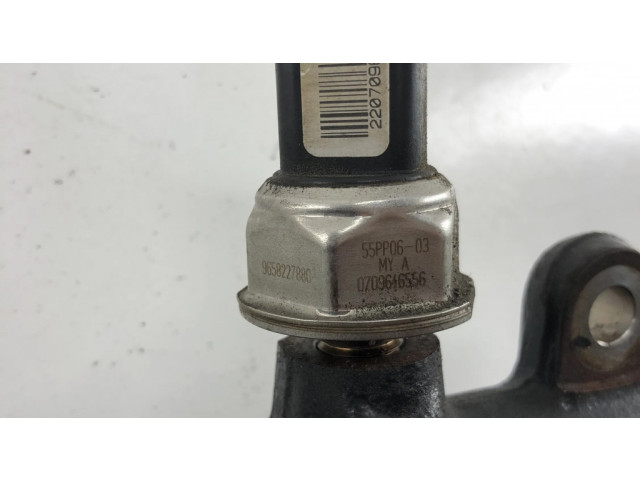 Топливная рампа 9681649580, 9658227880 Citroen C4 Grand Picasso 2.0