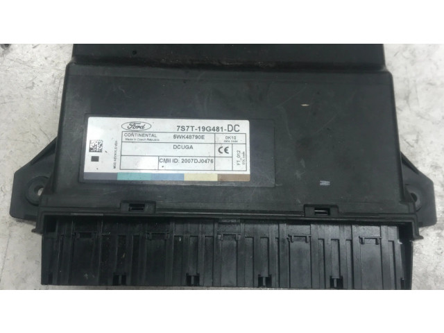 Блок комфорта 7s7t-19g481   Ford S-MAX   