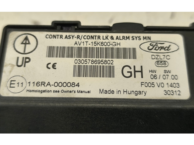 Блок комфорта AV1T15K600GH   Ford B-MAX   