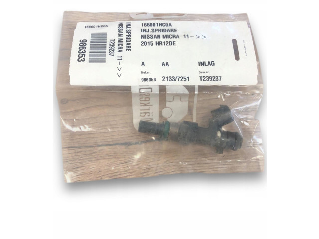 Vstřikovač 166001HC0A Nissan Micra