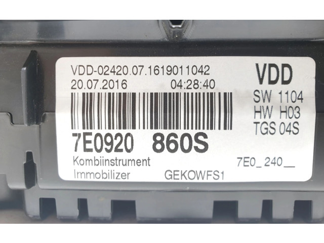 Přístrojová deska Volkswagen Transporter - Caravelle T6 2016