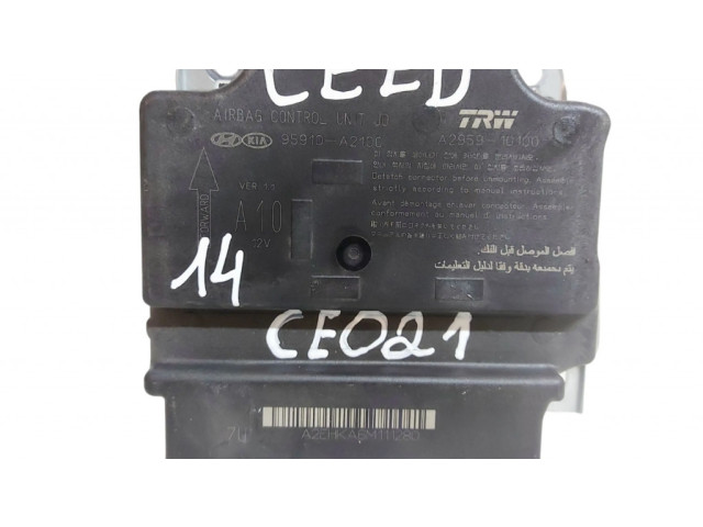 Блок подушек безопасности 95910A2100   KIA Ceed