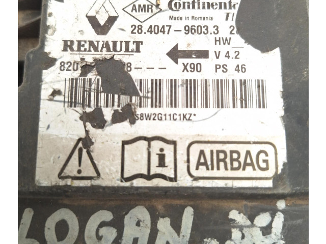 Блок подушек безопасности 28404796033, 8201163278   Dacia Logan VAN