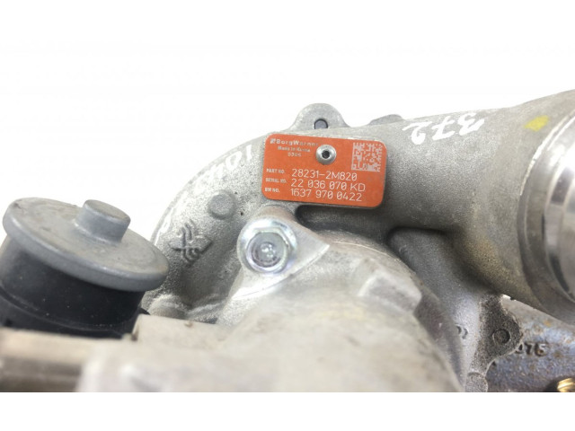Turbodmychadlo Турбина 282312M820, 28231-2M820 KIA Sportage 1.6 G4FU