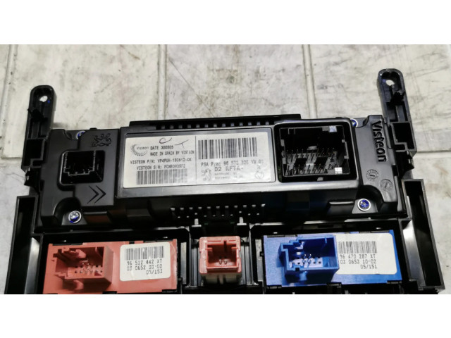 Блок управления климат-контролем 96573326, 96512442XT   Peugeot 407