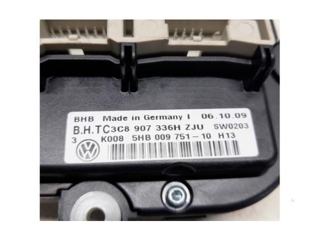 Блок управления климат-контролем O184254, 3C8907336AB Volkswagen Golf Plus