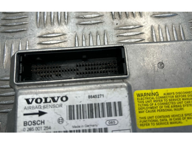 Блок подушек безопасности 0285001254, 8645271 Volvo S80