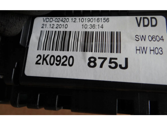 Панель приборов 2K0920875J   Volkswagen Caddy       