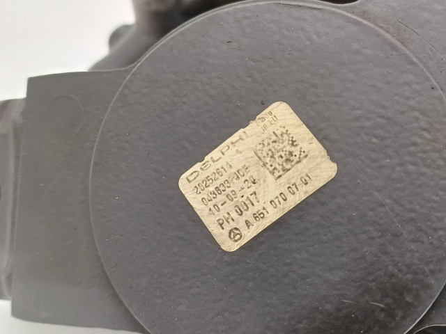 Vstřikovací čerpadlo A6510700701 Mercedes-Benz C W204 pro naftový motor 2.2 651