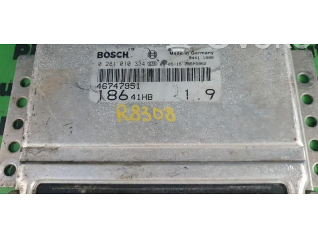 Řídící jednotka 0281010334, 46747951. Fiat Multipla 2000