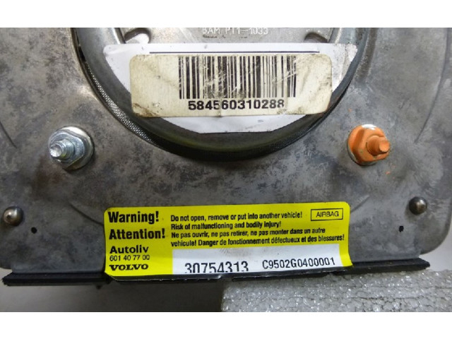 Подушка безопасности водителя 30754319, 30754313   Volvo V70