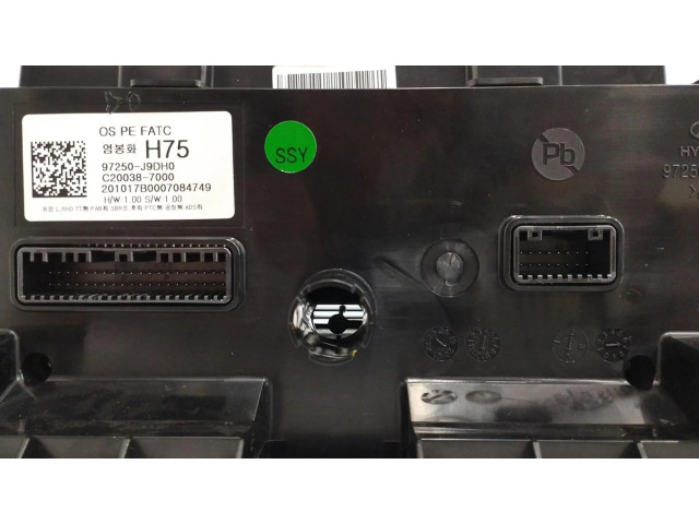 Блок управления климат-контролем 97250J9DH0 Hyundai Kona