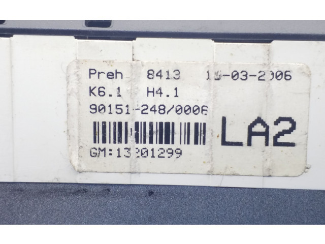 Блок управления кондиционера воздуха / климата/ печки (в салоне)