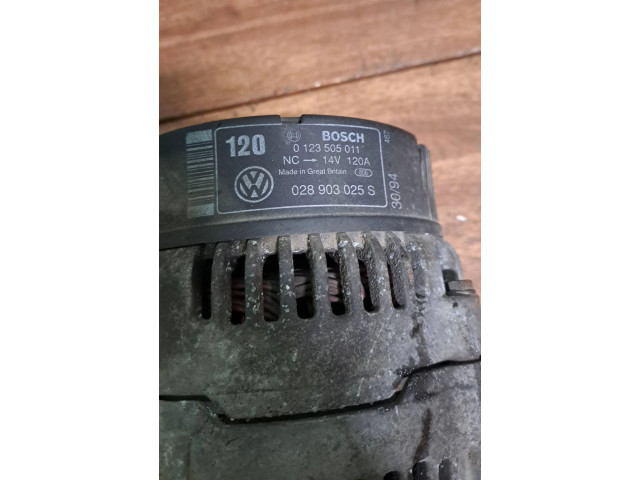 Генератор 028903025S, 0123505011   Volkswagen PASSAT B4      