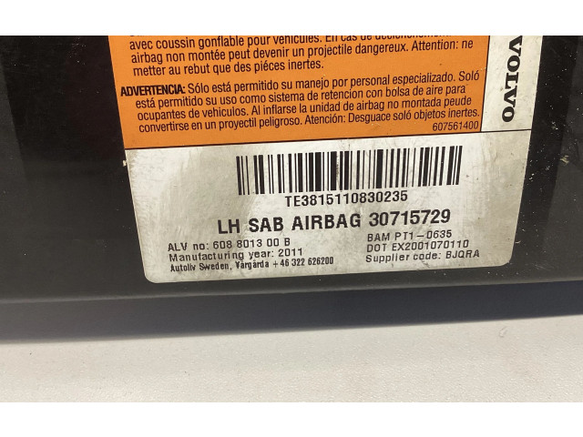Подушка безопасности в сиденье 30715729 Volvo V70