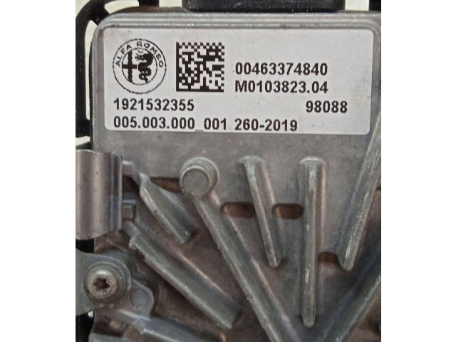 Pojistková skříňka Другие блоки управления / модули 00463374840   Alfa Romeo Stelvio 2017