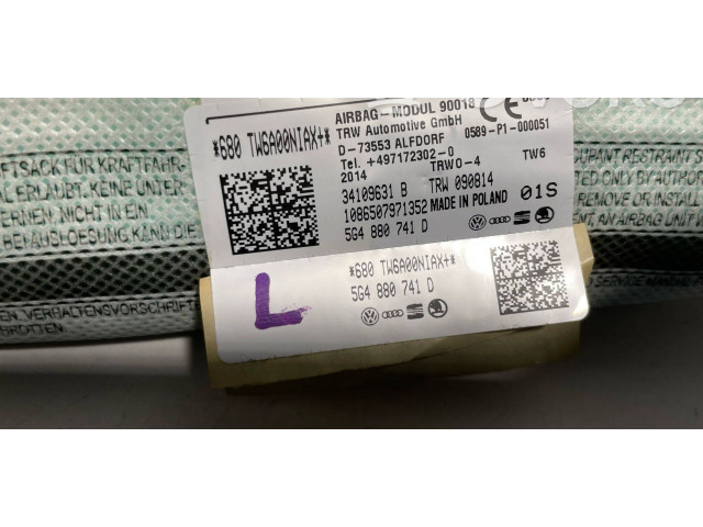 Боковая подушка безопасности 5G4880741D, 29022 Volkswagen Golf VII