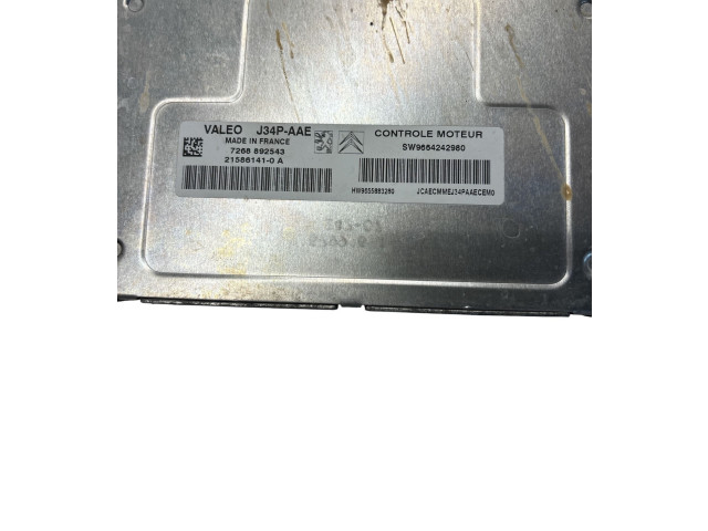 Řídící jednotka J34paae, Sw9664242980   Citroen Berlingo 2008