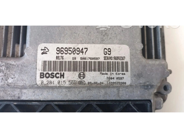 Řídící jednotka 0281015569, 0281015569 Chevrolet Captiva 2011