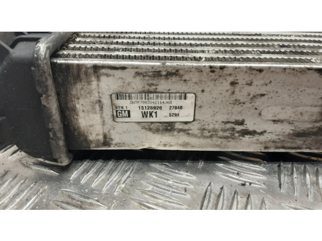 Интеркулер 13128926, WK1 Opel Astra H 1.9