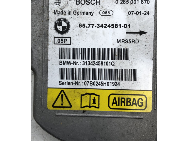 Блок подушек безопасности 6577342458101, 65773424581 BMW X3 E83