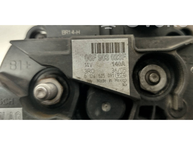 Генератор 06F903023F, F00M145315   Volkswagen Jetta V      