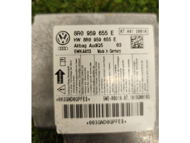 Блок подушек безопасности 8R0959655E, 5WK44113   Audi Q5 SQ5