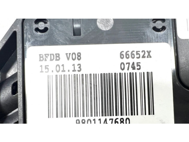 Pojistková skříňka 9666979180, 9801147680 Citroen C3 2014