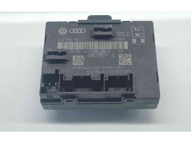 Блок комфорта 4G8959795J Audi A7 S7 4G