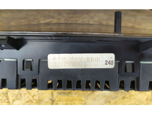 Панель приборов QQQQQ   Skoda Fabia Mk1 (6Y)       