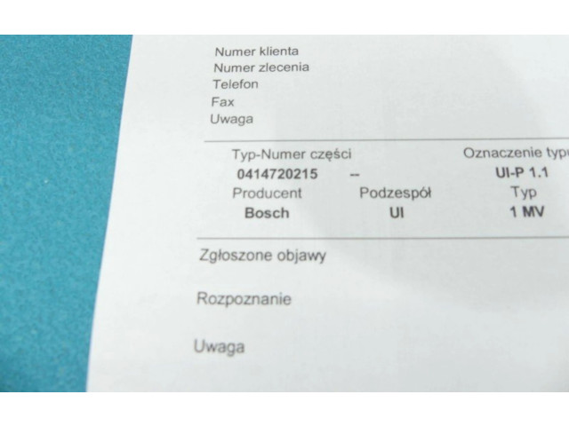 Vstřikovač 041720215, IMPRK1261702 Volkswagen Polo IV 9N3