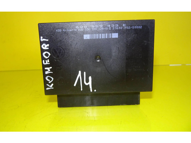 Блок комфорта 6Q0959433E Skoda Fabia Mk1 (6Y)