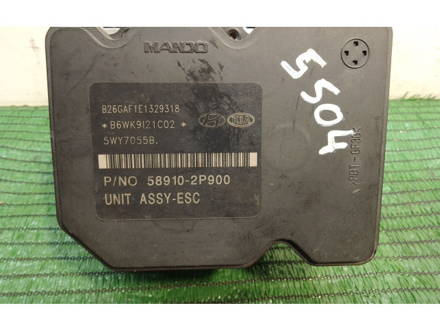 Блок АБС 589102P900, 5WY7055B KIA Sorento 2010 - 2014 года