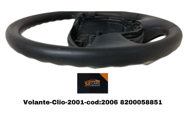Volant Renault Clio II 2004 8200058851, 8200058851  