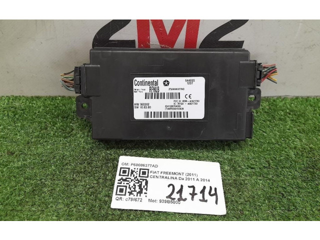 Блок управления P68086377AD, 939B5000   Fiat Freemont