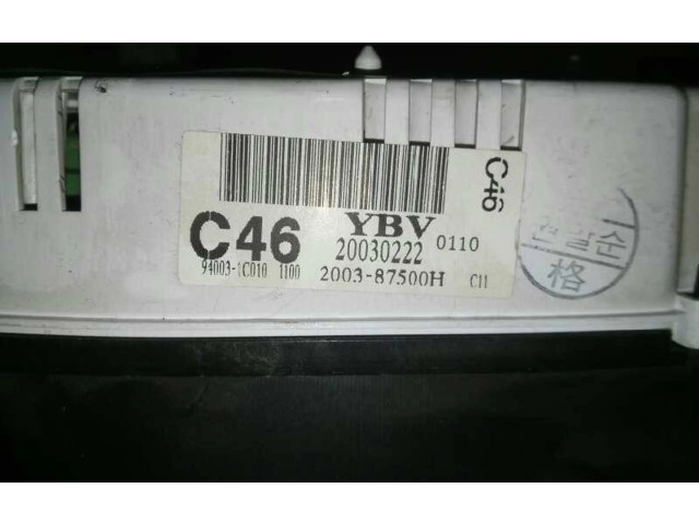Панель приборов 940031C010, 0090059   Hyundai Getz       