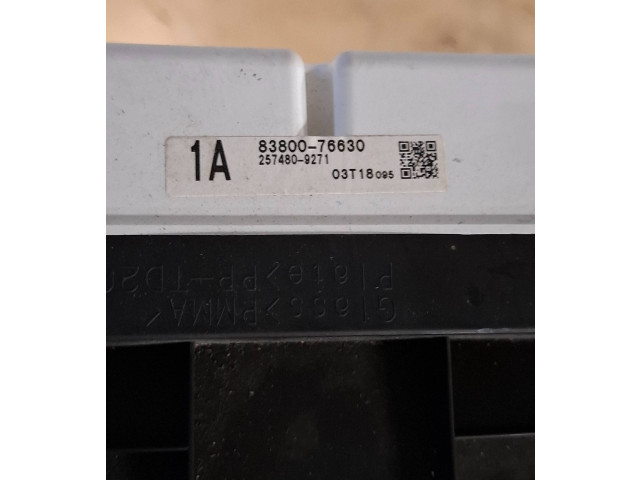 Přístrojová deska Lexus CT 200H 2014 8380076630, 2574809271