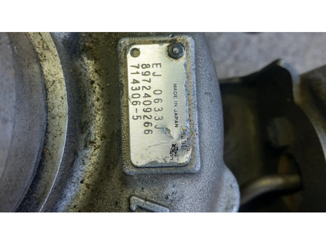 Turbodmychadlo Турбина 8972409266, EJ0633J   Renault Vel Satis 3.0  