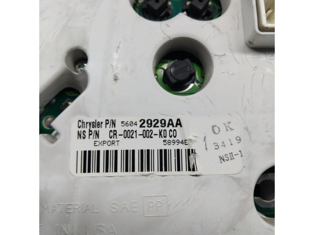 Панель приборов 58994E, 56042916AM Jeep Grand Cherokee (WJ)