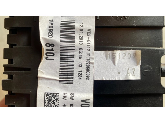 Přístrojová deska  Seat Leon (1P) 2010 1P0920810J  