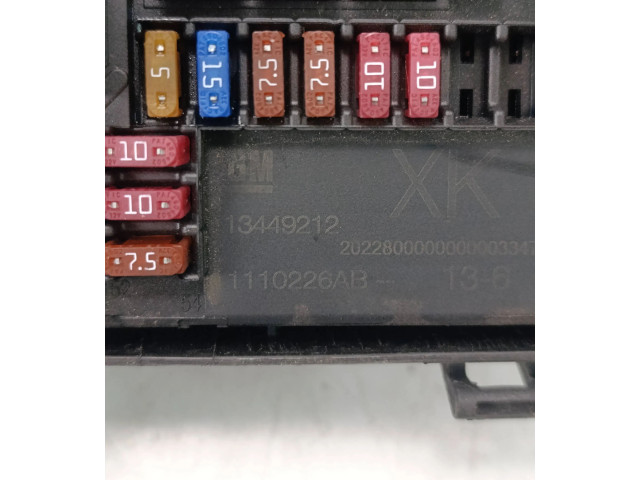 Čerpadlo oleje 13449212, 1110226AB Opel Zafira C B20DTH